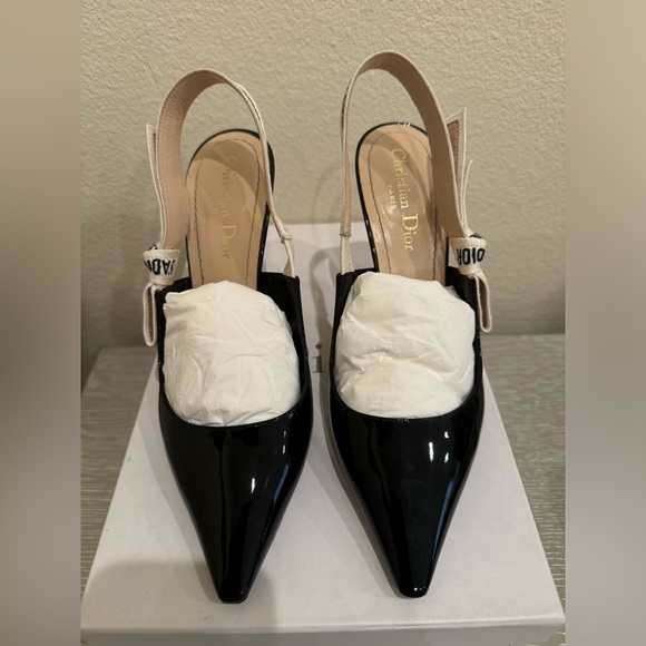 DIOR J'Adior Pump - Black Patent Leather - Size 38 (7.5/8) - Great Condition - Picture 3 of 14